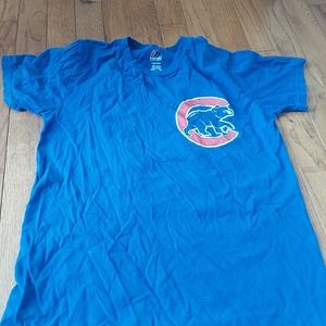 Cubs shirt majestic tee shirt medium 10/12 Bryant Kids Boys Girls